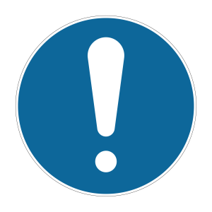 Gebodsticker Algemeen gebod (M001)