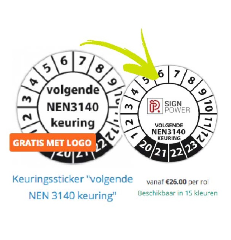 Gratis logo toevoegen