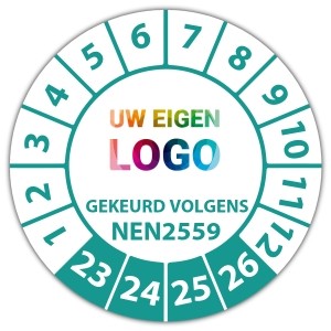 Keuringssticker gekeurd volgens NEN 2559 -  logo