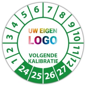 Keuringssticker volgende kalibratie - Kalibratiestickers logo