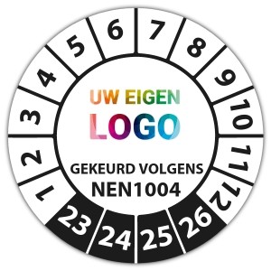 Keuringssticker Ultra Destructable gekeurd volgens NEN 1004 -  logo