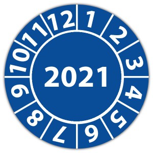 Keuringssticker Ultra Destructable algemeen - Keuringsstickers 2021