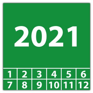 Keuringssticker algemeen - Keuringsstickers 2021