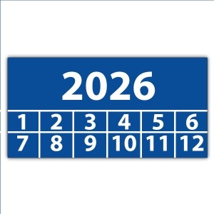 Keuringssticker Ultra Destructable algemeen - Keuringsstickers Ultra Destructable