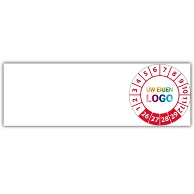 Kabelkeuringssticker met uw logo - Kabelkeuringsstickers