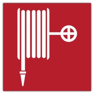 Pictogramsticker Brandhaspel - REOB sticker