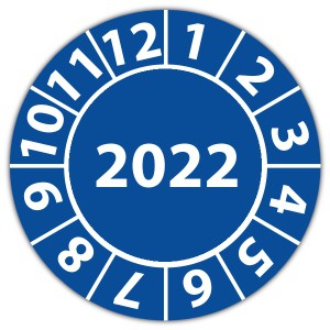 Keuringssticker algemeen - Keuringsstickers 2022