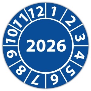 Keuringssticker algemeen - Keuringsstickers op vel