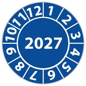 Keuringssticker algemeen - Keuringsstickers 2027