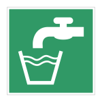 Eerste hulp sticker Drinkwater (E015)