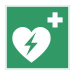 Eerste hulp sticker Eerste hulp sticker AED (E010)