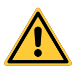 Waarschuwingssticker Algemeen gevaar (W001)