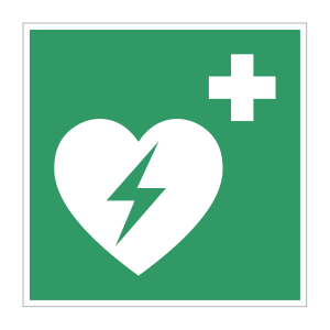 Eerste hulp sticker Eerste hulp sticker AED (E010)