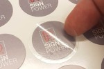 Losse laminaatstickers voor extra bescherming van uw keuringsstickers