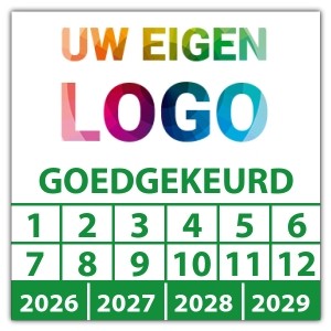 Keuringssticker goedgekeurd -  logo