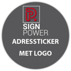 Bedrijfsstickers - Rond - Bedrijfsstickers