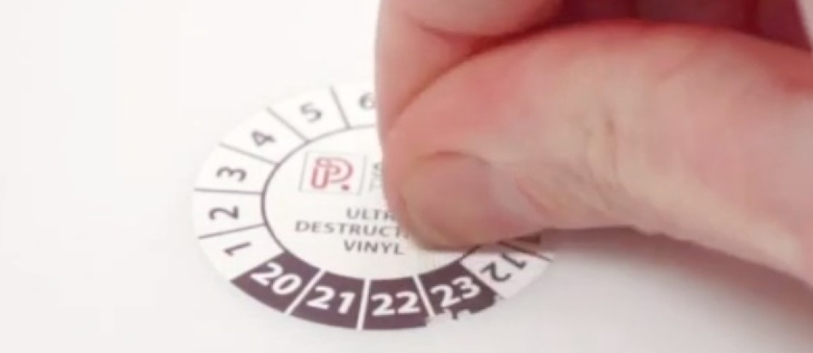Nieuw in ons assortiment: Ultra Destructable keuringsstickers
