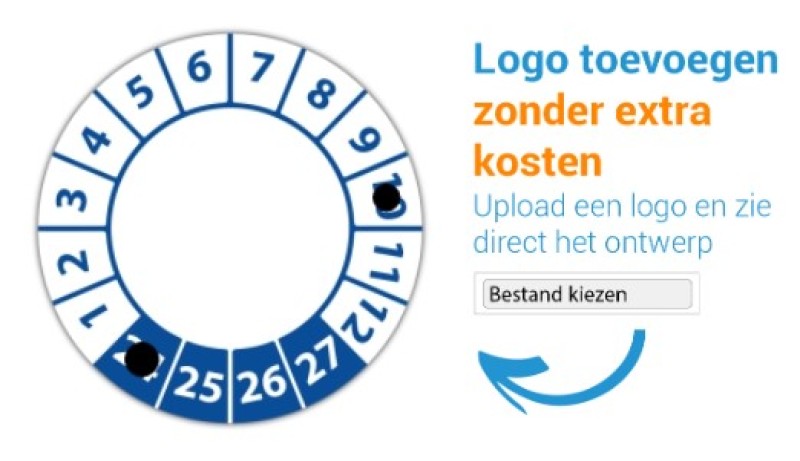Nieuwe tijdbesparende optie: Voorbedrukte Keurdatum