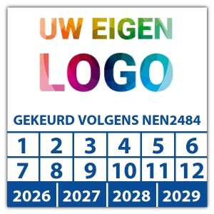 Keuringssticker gekeurd volgens NEN 2484 -  logo